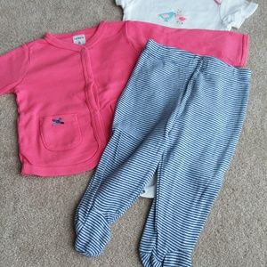 Carter's 6mo 3 piece set
